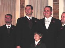Devin and groomsmen